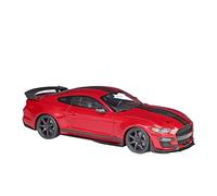 HUIPENPP Diecast Model Alloy Car Model 1:18 for Ford Mustang Shelby GT500 2020 Décoration(Red)