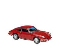 HUIPENPP Modèle De Voiture Classique en Alliage Moulé sous Pression, Échelle 1:24, pour Porsche 911 1964 Décorations de Collection(Red)