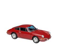 HUIPENPP Modèle De Voiture Classique en Alliage Moulé sous Pression, Échelle 1:24, pour Porsche 911 1964 Décorations de Collection(Red)