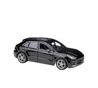 HUIPENPP Modèle de Voiture de Course en Alliage moulé sous Pression, échelle 1:24, pour Porsche Macan Décorations de Collection(Black)