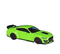 HUIPENPP Modèle De Voiture en Alliage Moulé sous Pression 1:24 pour Ford Mustang Shelby GT500 Décorations de Collection(Green)