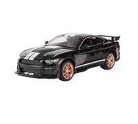 HUIPENPP Modèle De Voiture en Alliage Moulé sous Pression, Échelle 1:24, pour Ford Mustang Shelby GT500 Décoration(Black)