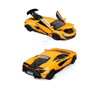 HUIPENPP Modèle De Voiture en Alliage Moulé sous Pression, Modèle en Métal 1:32 pour McLaren 600LT Décoration de Collection(Orange)