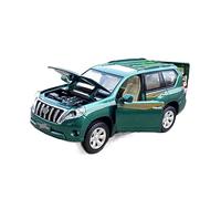 HUIPENPP Modèle De Voiture en Alliage Moulé sous Pression pour Toyota Land Cruiser Prado 1:32 Décoration de Collection(Green)