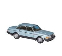 HUIPENPP Modèle de Voiture rétro en Alliage moulé sous Pression, véhicules Classiques, modèle de Voiture 1:24 pour Volvo 240GL Décorations de Collection(Blue)
