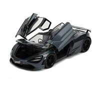 HUIPENPP Modèle Réduit De Véhicule en Alliage Moulé sous Pression À L'échelle 1:24 pour McLaren 720S Décoration de Collection(Titanium)