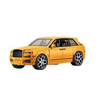 HUIPENPP Modèle Réduit De Voiture en Alliage 1:20 pour Rolls-Royce Cullinan Décoration de Collection(Yellow)