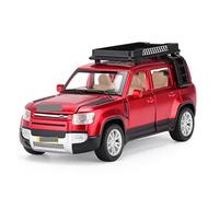 HUIPENPP Modèle Réduit De Voiture en Alliage 1:32 pour Land Rover Defender Décoration de Collection(Red)