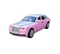 HUIPENPP Modèle Réduit De Voiture en Alliage 1:32 pour Rolls Royce Phantom Décoration(Pink)