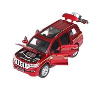 HUIPENPP Modèle Réduit De Voiture en Alliage 1:32 pour Toyota Prado Décoration(Red)