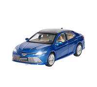 HUIPENPP Modèle Réduit De Voiture en Alliage 6 Portes 1:34 pour Toyota Camry Décoration(Blue)