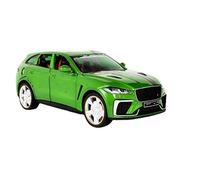 HUIPENPP Modèle Réduit De Voiture en Alliage Métallique 1:24 pour Jaguar F-Pace Décoration(Green)