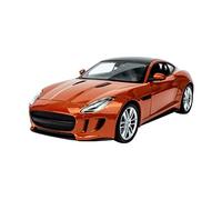 HUIPENPP Modèle Réduit De Voiture en Alliage Métallique 1:24 pour Jaguar F-Type Coupé Décoration de Collection(Orange)