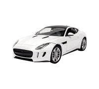 HUIPENPP Modèle Réduit De Voiture en Alliage Métallique 1:24 pour Jaguar F-Type Coupé Décoration de Collection(White)