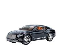 HUIPENPP Modèle Réduit De Voiture en Alliage Métallique Moulé sous Pression 1:24 pour Bentley Continental Décoration de Collection(Black)