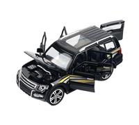 HUIPENPP Modèle Réduit De Voiture en Alliage Métallique Moulé sous Pression À L'échelle 1:32 pour Mitsubishi Pajero Décoration(Black)