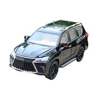 HUIPENPP Modèle Réduit De Voiture en Alliage Moulé sous Pression 1:18 pour Lexus LX570 Décoration(Black)