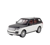 HUIPENPP Modèle Réduit De Voiture en Alliage Moulé sous Pression 1:24 pour Land Rover Range Rover Décoration(White)