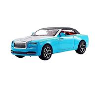 HUIPENPP Modèle Réduit De Voiture en Alliage Moulé sous Pression 1:24 pour Rolls Royce Dawn Décoration(Blue)