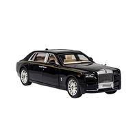 HUIPENPP Modèle Réduit De Voiture en Alliage Moulé sous Pression 1:24 pour Rolls Royce Phantom Décoration de Collection(Black)