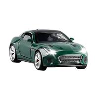 HUIPENPP Modèle Réduit De Voiture en Alliage Moulé sous Pression 1:32 pour Jaguar F-Type Décoration(Green)