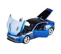 HUIPENPP Modèle Réduit De Voiture en Alliage Moulé sous Pression 1:32 pour Jaguar F-Type Décoration(Blue)