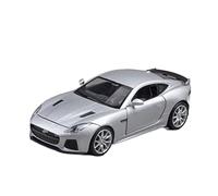 HUIPENPP Modèle Réduit De Voiture en Alliage Moulé sous Pression 1:32 pour Jaguar F-Type Décoration de Collection(Silver)