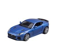 HUIPENPP Modèle Réduit De Voiture en Alliage Moulé sous Pression 1:32 pour Jaguar F-Type Décoration de Collection(Blue)