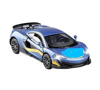 HUIPENPP Modèle Réduit De Voiture en Alliage Moulé sous Pression 1:32 pour McLaren 600LT Décoration de Collection(Blue)