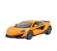 HUIPENPP Modèle Réduit De Voiture en Alliage Moulé sous Pression 1:32 pour McLaren 600LT P1 Décoration de Collection(Orange)