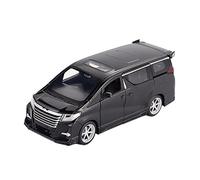 HUIPENPP Modèle Réduit De Voiture en Alliage Moulé sous Pression 1:32 pour Toyota Alpha MPV Décoration(Black)