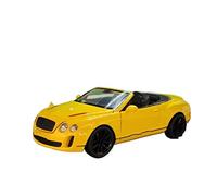 HUIPENPP Modèle Réduit De Voiture en Alliage Moulé sous Pression À L'échelle 1:24 pour Bentley Continental ISR Décoration(Yellow)