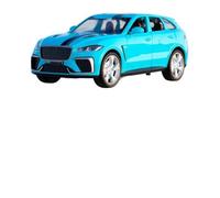 HUIPENPP Modèle Réduit De Voiture en Alliage Moulé sous Pression À L'échelle 1:24 pour Jaguar F-Pace Décoration(Blue)