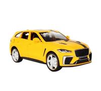 HUIPENPP Modèle Réduit De Voiture en Alliage Moulé sous Pression À L'échelle 1:24 pour Jaguar F-Pace Décoration(Yellow)