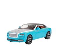 HUIPENPP Modèle Réduit De Voiture en Alliage Moulé sous Pression À L'échelle 1:24 pour Rolls-Royce Dawn Décoration(Blue)