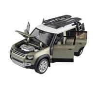 HUIPENPP Modèle Réduit De Voiture en Alliage Moulé sous Pression, Échelle 1:18, pour Land Rover Defender Décoration(Green)