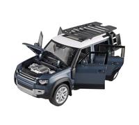 HUIPENPP Modèle Réduit De Voiture en Alliage Moulé sous Pression, Échelle 1:18, pour Land Rover Defender Décoration(Blue)