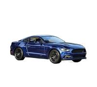 HUIPENPP Modèle Réduit De Voiture en Alliage Moulé sous Pression, Échelle 1:24, pour Ford Mustang 2015 Décoration(Blue)