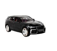 HUIPENPP Modèle Réduit De Voiture en Alliage Moulé sous Pression, Échelle 1:24, pour Jaguar F-Pace SVR Décoration de Collection(Black)
