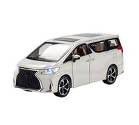 HUIPENPP Modèle Réduit De Voiture en Alliage Moulé sous Pression, Échelle 1:24, pour Lexus LM300H Décoration(White)