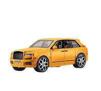 HUIPENPP Modèle Réduit De Voiture en Alliage Moulé sous Pression, Échelle 1:24, pour Rolls-Royce Cullinan Mansory Décoration(Yellow)
