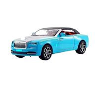HUIPENPP Modèle Réduit De Voiture en Alliage Moulé sous Pression, Échelle 1:24, pour Rolls-Royce Dawn Décoration(Blue)