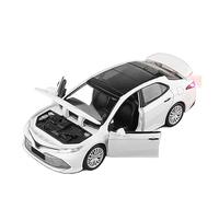 HUIPENPP Modèle Réduit De Voiture en Alliage Moulé sous Pression, Échelle 1:24, pour Toyota Camry Décoration(White)