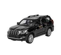 HUIPENPP Modèle Réduit De Voiture en Alliage Moulé sous Pression, Échelle 1:24, pour Toyota Prado Décoration(Black)