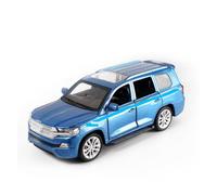 HUIPENPP Modèle Réduit De Voiture en Alliage Moulé sous Pression, Échelle 1:32, pour Toyota Land Cruiser Décoration de Collection(Blue)