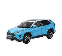 HUIPENPP Modèle Réduit De Voiture en Alliage Moulé sous Pression, Échelle 1:32, pour Toyota RAV4 Décoration(Blue)