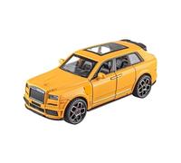 HUIPENPP Modèle Réduit De Voiture en Alliage Moulé sous Pression, Échelle 1:36, pour Rolls-Royce Cullinan Décoration de Collection(Yellow)