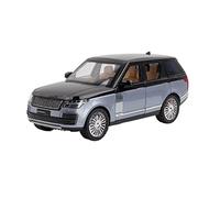 HUIPENPP Modèle Réduit De Voiture en Alliage Moulé sous Pression, Portes Ouvertes, Échelle 1:24, pour Land Rover Range Rover Décoration(Blue)