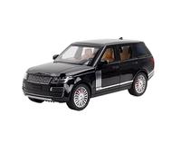 HUIPENPP Modèle Réduit De Voiture en Alliage Moulé sous Pression, Portes Ouvertes, Échelle 1:24, pour Land Rover Range Rover Décoration(Black)