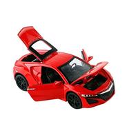 HUIPENPP Modèle Réduit De Voiture Moulé sous Pression 1:32 pour Acura NSX Décoration(Red)